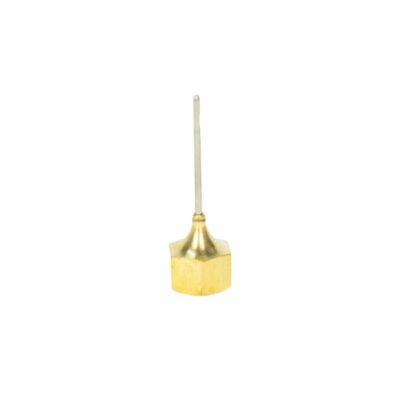 Hi 1/4" Bronce Punta Redonda