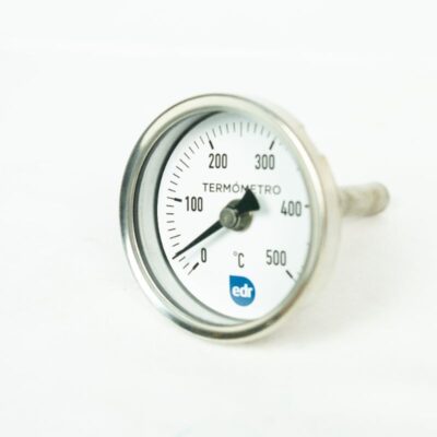 Termómetro 0-500°C 63Mm - Inox He 1/2"