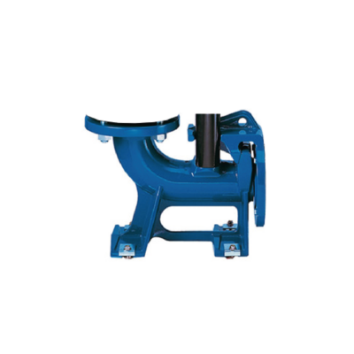 PIE DE ACOPLE FORAS DN50 CON CODO Y FLANGE