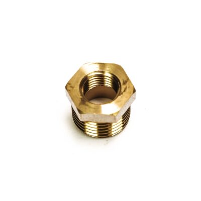 ADAPTADOR MANOMETRO HE 1/2" x HI 1/4" BRONCE